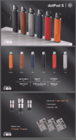 佩特里DOTMOD DOTPOD S電子煙小煙主機空倉煙彈：圖片 4